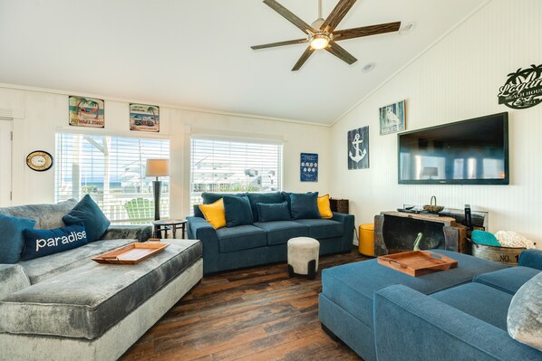 Have family movie or game nights after days at the beach