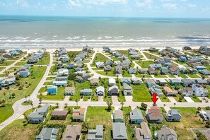 Beachside home located in the Pirates Beach neighborhood