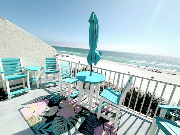 Stunning 3rd floor balcony views