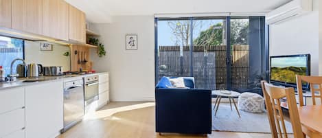 Kitchen and living room 