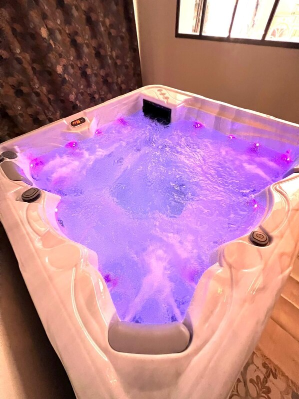 Bubbelpool inomhus
