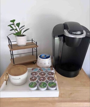 Kaffe och/eller kaffebryggare