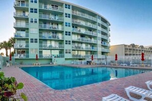 Closed for repair - oceanfront swimming pool