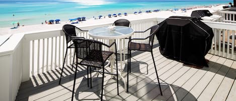 2nd Level Deck - Sanddollar Townhomes, Miramar Beach, Destin Florida Vacation Rentals by Sunset Resort Rentals