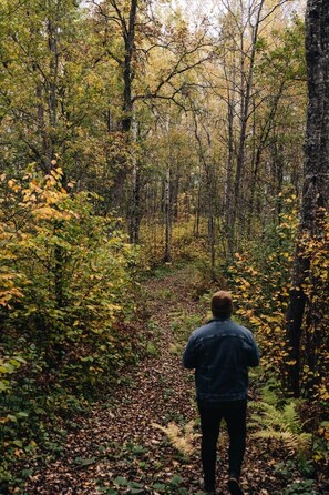 Trails on property