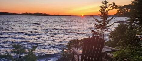 Sunset on Moosehead Lake