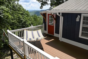 Deck with hammock for a nice afternoon nap