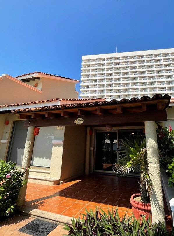 Pool Side View of the villa 