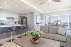 The large living room