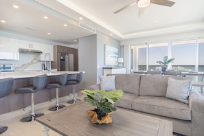 The large living room