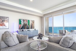 The main living room area.