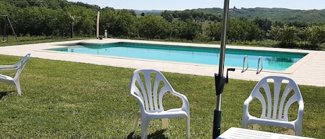 Piscine maison de vacances