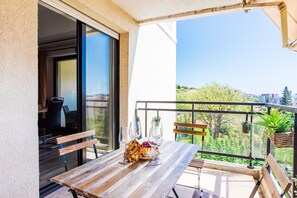 Terrace with dining area