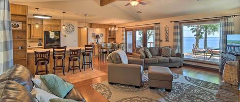 Afton Vacation Rental | 2BR | 2BA | 1,500 Sq Ft | Step-Free Access