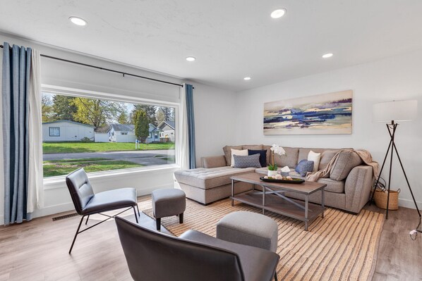 Living room on main floor