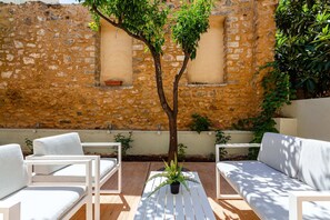 Relax on the cozy patio