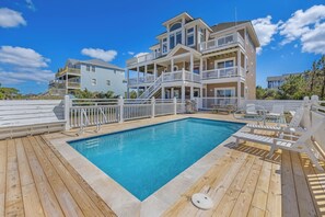 Surf or Sound Realty - 1038 - Chocolate Sundae - Pool Area -4