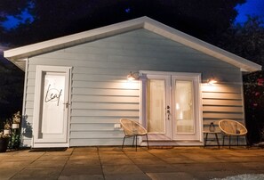 Guest House. (The exterior is now purple)