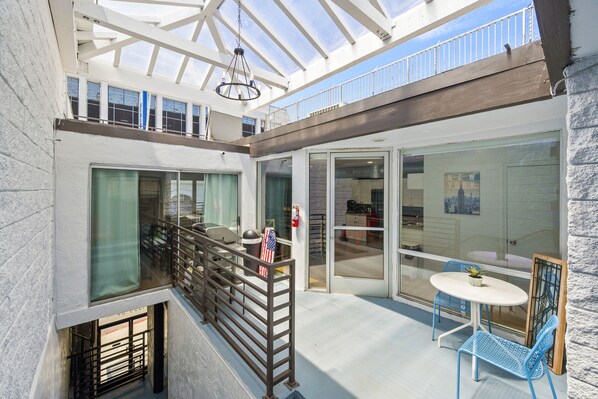 Patio area