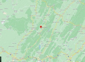 We’re in the Monongahela Forest, 15 minutes from the Forest Town of Marlinton  