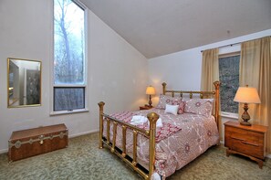 Modest queen bedroom