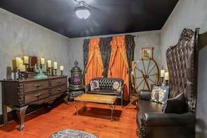 Welcome to the Hauntingly Magical Spirit Parlour in the Warlock House.
