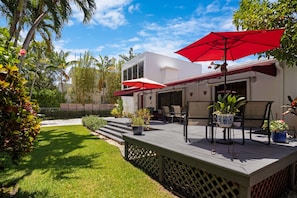 Garden patio 