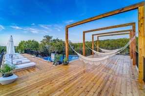 Sun-kissed and poolside bliss.