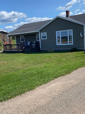 Front of the house.
