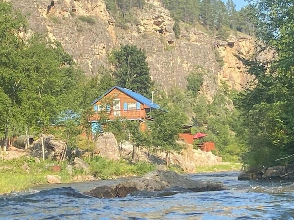 View of property from creek