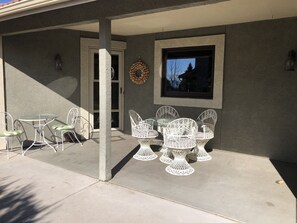 Covered patio