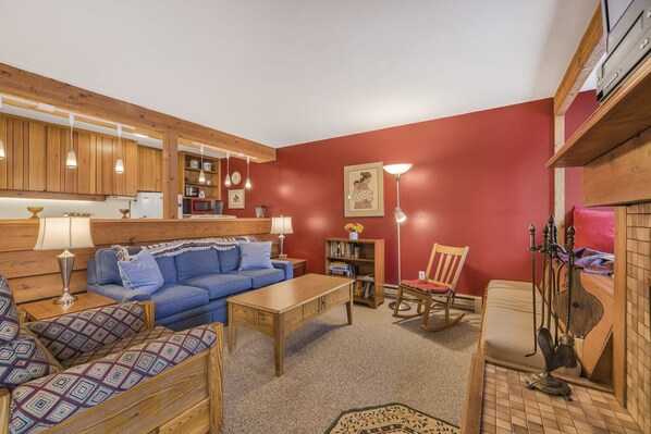 Living Room with Sofa Bed