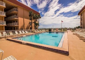 Large Oceanfront Heated Pool and Deck