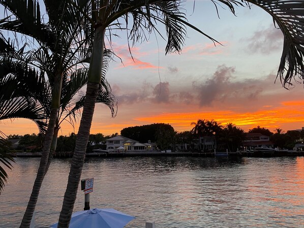 The sunsets are spectacular!
