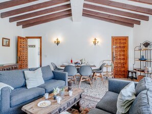 Furniture, Interior Design, Couch, Wood, Living Room, Table, Flooring, Room, Home, Ceiling