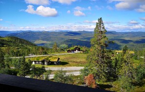 Blick von der Unterkunft