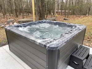 Bain à remous extérieur