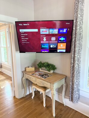 Smart TV with ability to log into all of your own accounts