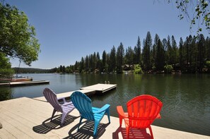 View from the private dock, Unit 1 Lot 292, Vacation Rental (Better On The Lake)