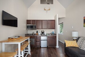 Kitchenette and Living Room