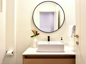 Newly renovated half bath
