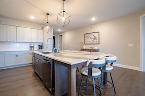 Large Kitchen with New Appliances