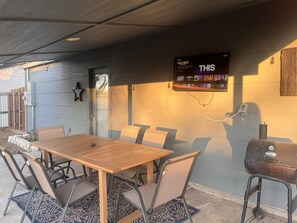 Backyard patio