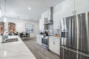 Gorgeous kitchen for enjoying meals together