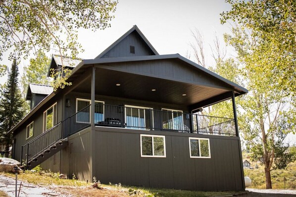 East side of cabin