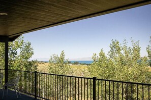 Lake view from deck