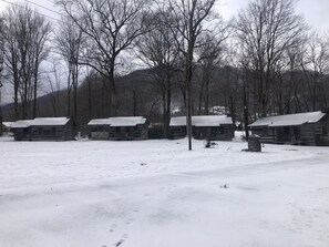 Cabins 1,2,3 and 4 (pictured left to right)