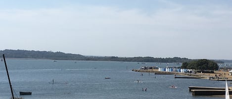 Beach view from the balcony