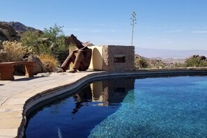 Lazy days by the saltwater pool - what a way to relax!