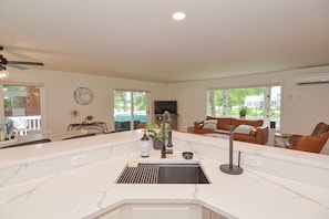 Main Floor Kitchen Area - AC in this Room